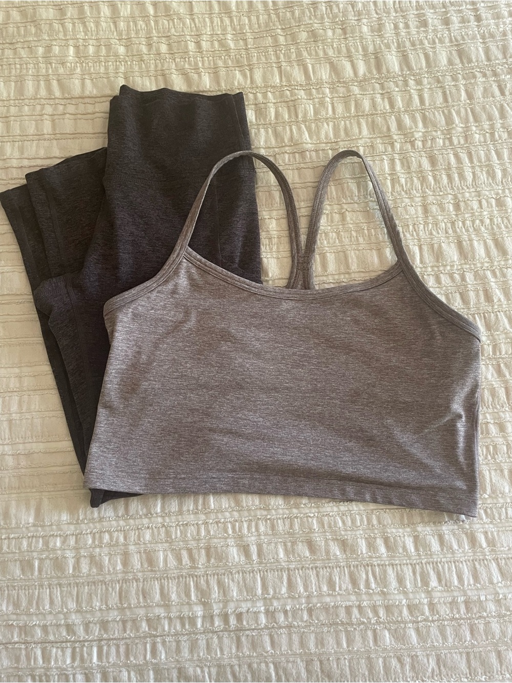 aerie Heather Gray Seamless Stretch Bralette